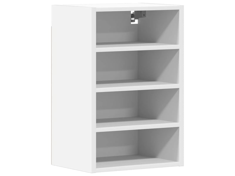  Meuble de rangement | armoire suspendue riga blanc 40 x 29,5 x 60 cm bois d'ingénierie  - Conforama B