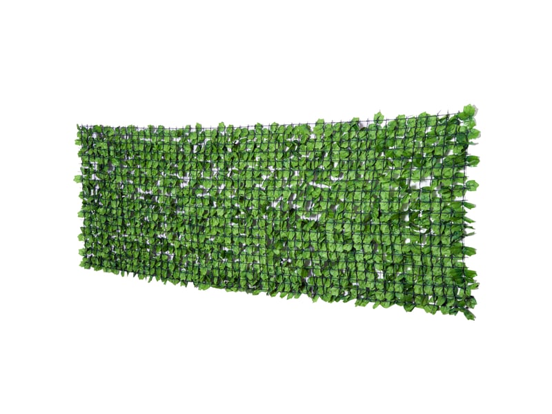  Haie artificielle 300x100 cm – vert clair – brise-vue décoratif résistant aux uv pour balcon et terrasse  - Conforama A
