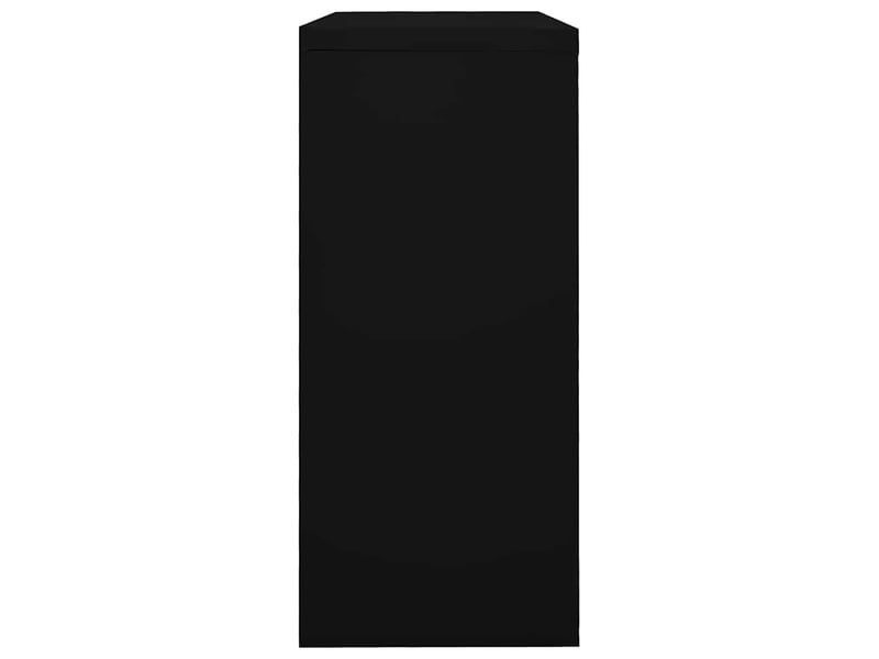  Armoire de rangement, armoire à portes coulissantes noir 90x40x90 cm acier  - Conforama C