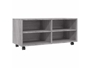 Meuble tv coloris gris 90 cm <strong></strong>  <strong></strong>