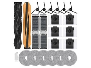 For dreame x50 ultral50 pro ultradreame l40s pro ultra part main side brush filter mop cloth dust bags accessories