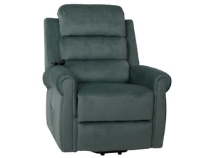 Fauteuil fixe DECOSHOP 26 Tissu bleu