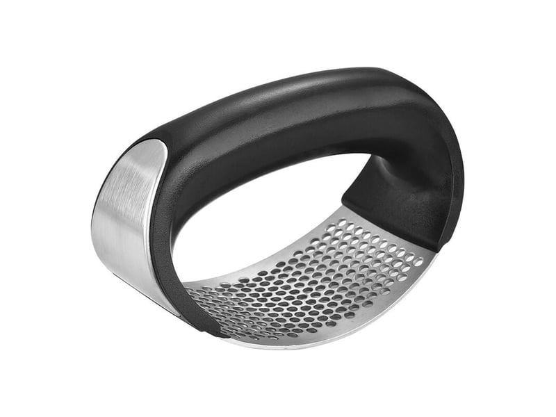  Presse-ail en acier inoxydable 304 - gadgets - epluche-ail et epluche-ail en silicone  - Conforama E