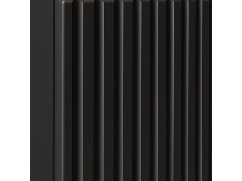  Meuble sous lavabo salle de bain rangement design avec 3 portes 90 x 60 x 40 cm noir 03_0010023  - Conforama E
