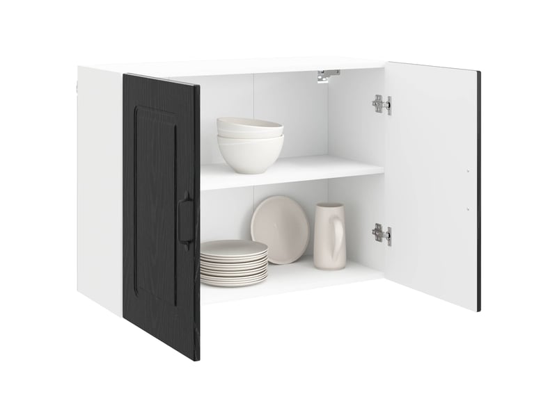  Panneau de lave-vaisselle kalmar chêne noir 80x31x60cm shl7244  - Conforama C