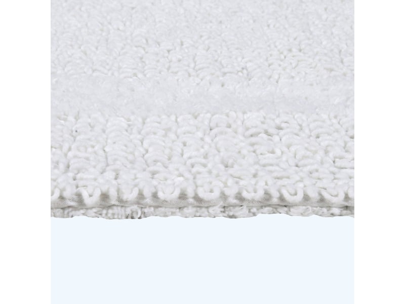 Homescapes tapis de bain long en coton, 40 x 100 cm – blanc BT1562E - Conforama E