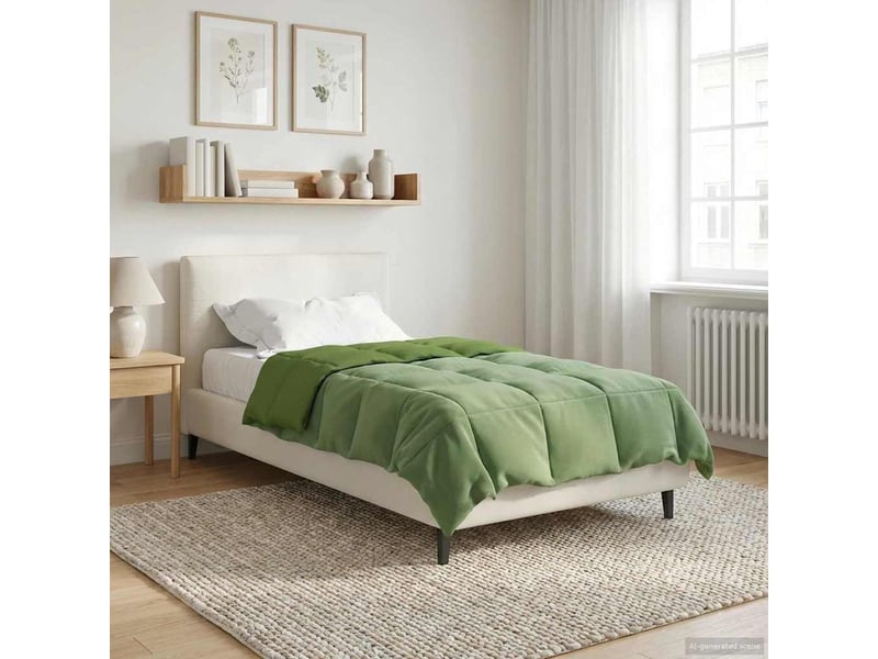  Duvet d'hiver - couette 155 x 200 cm hiver - couette microfibre (100% polyester)  - Conforama D