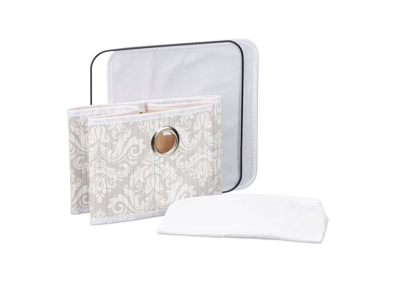  Panier de rangement décoratif salle de bain pliable 40 x 30 x 25 cm en bambou naturel 13_0012059  - Conforama C