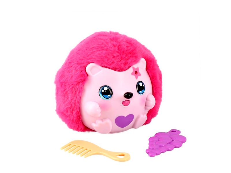  Peluche interactive hérisson rose audio-reaction kiss meez avec accessoires 3 ans 1110100844 - Conforama B