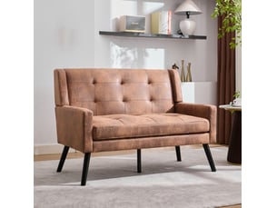 Fauteuil fixe  ULEVR Tissu marron
