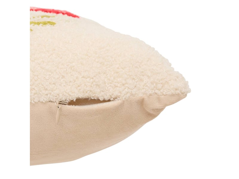  Coussin automne carré 45x45cm blanc AUTOMNE - Conforama C