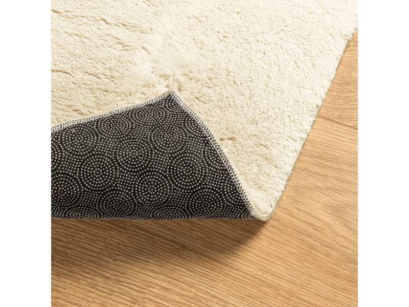  Tapis à poils courts doux et lavable crème 60x110 cm - comfortxl 375032 - Conforama D