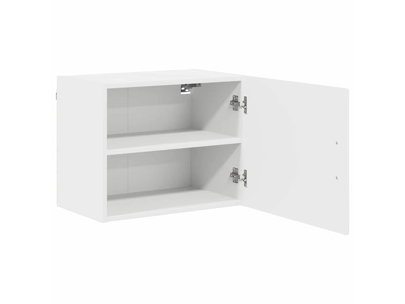  Meuble mural de cuisine | armoire de cuisine blanc brillant 50x31x40cm  - Conforama E