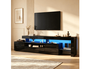 Meuble tv coloris noir 192 cm MAISENTIEL