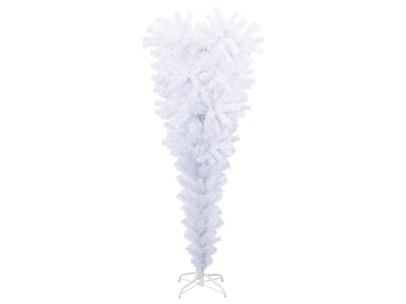  Sapin de noël, arbre de noël artificiel avec 150 led blanc 120 cm pvc et acier cf61185  - Conforama E