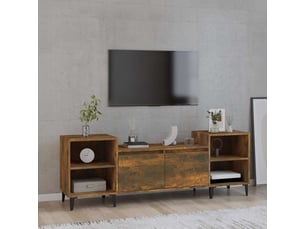Meuble tv coloris marron 160 cm <strong></strong>  <strong></strong>