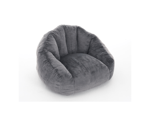 Fauteuil fixe Tissu gris vendu A l'unité