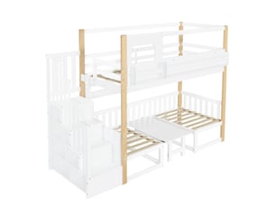 Lit simple 90x200 cm coloris blanc