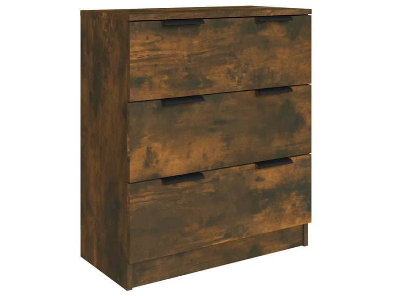  Buffets 3 pcs - bahut - meuble de rangement chêne fumé bois d'ingénierie  - Conforama D