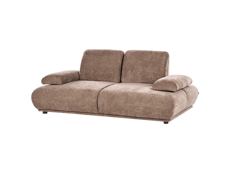 Canapé 3 places nacka marron - Conforama D