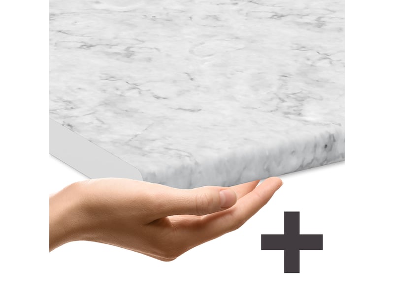 Vicco façade, gris foncé, 60cm , pt marbre - Conforama E