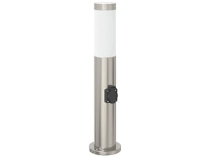 Borne lumineuse avec sortie 50 cm en acier inoxydable ip44 shl99158