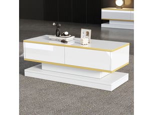 Meuble tv coloris blanc 40 cm <strong></strong> <strong></strong>