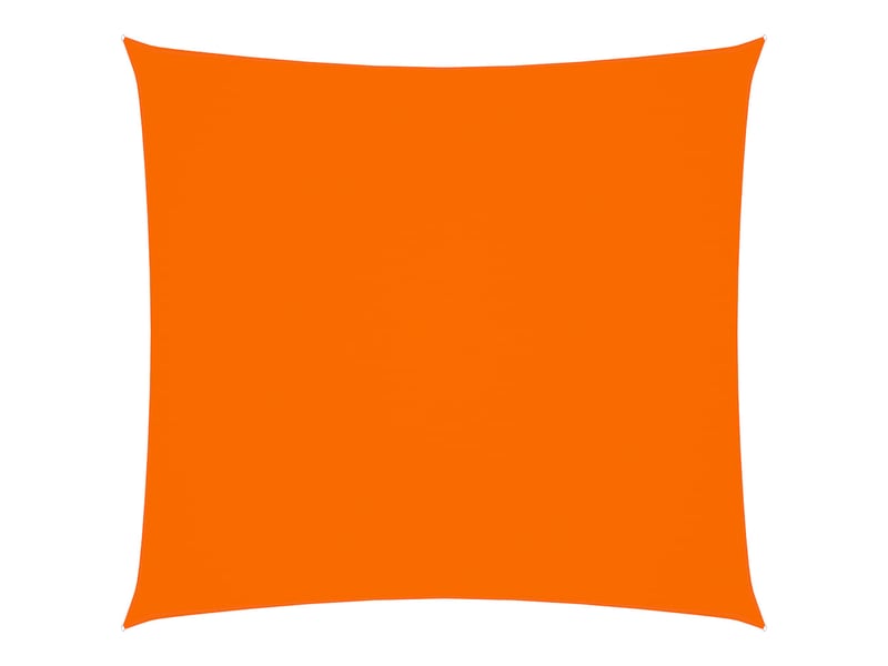  Voile de parasol - voile d'ombrage tissu oxford carré 4,5x4,5 m orange  - Conforama A