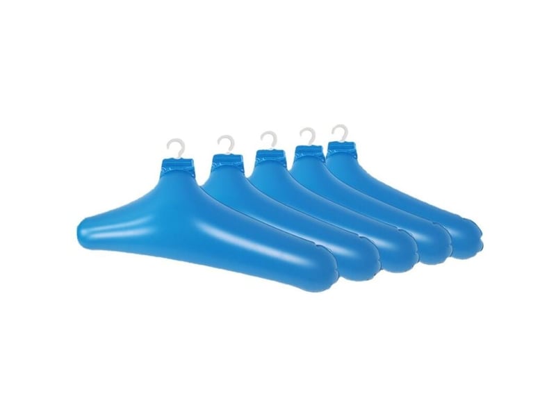  Pièces cintre gonflable pour voyage, porte-cintre extérieur antidérapant porte-manteau portable  - Conforama A
