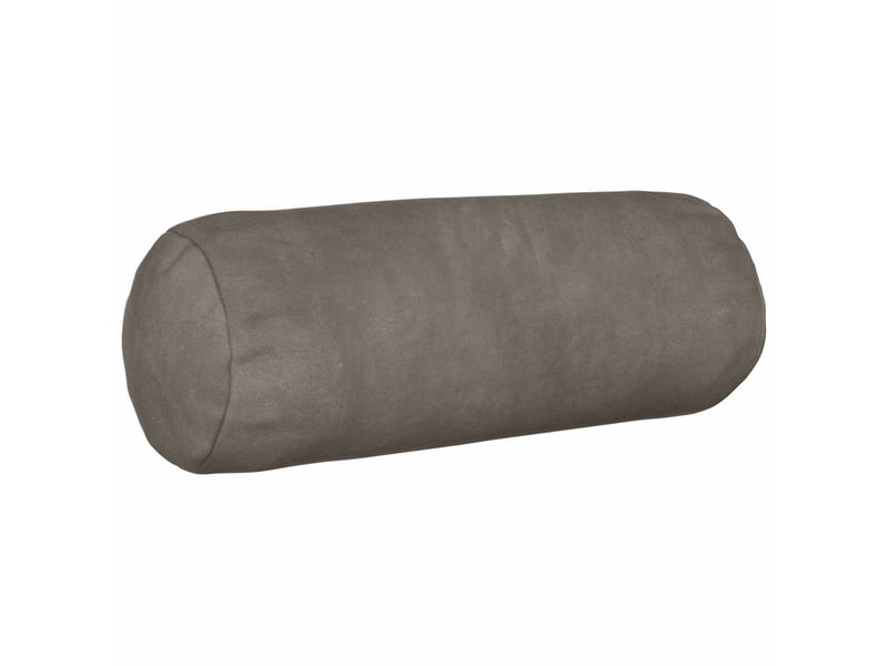 Lot de 6 coussins avec oreiller, coussins décoratifs heerlen gris clair velours cf50837 - Conforama C