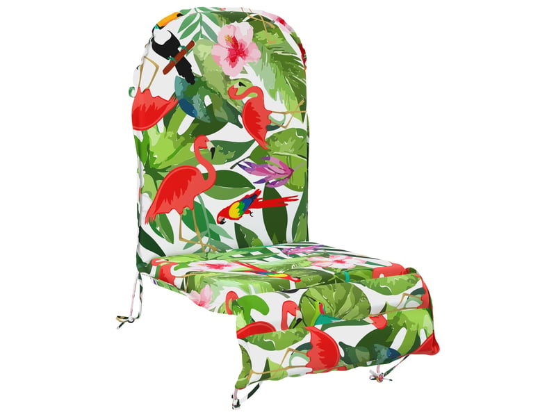  Coussin de transat ensoleillé, coussin pour bain de soleil gemert 100 % polyester cf56010  - Conforama A