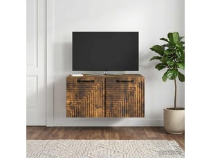 Meuble tv coloris marron 59.5 cm <strong></strong>  <strong></strong>