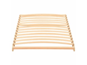 Lit simple 80x190 cm coloris marron