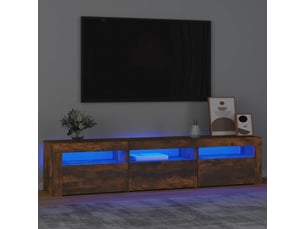 Meuble tv coloris marron 180 cm <strong></strong> <strong></strong>
