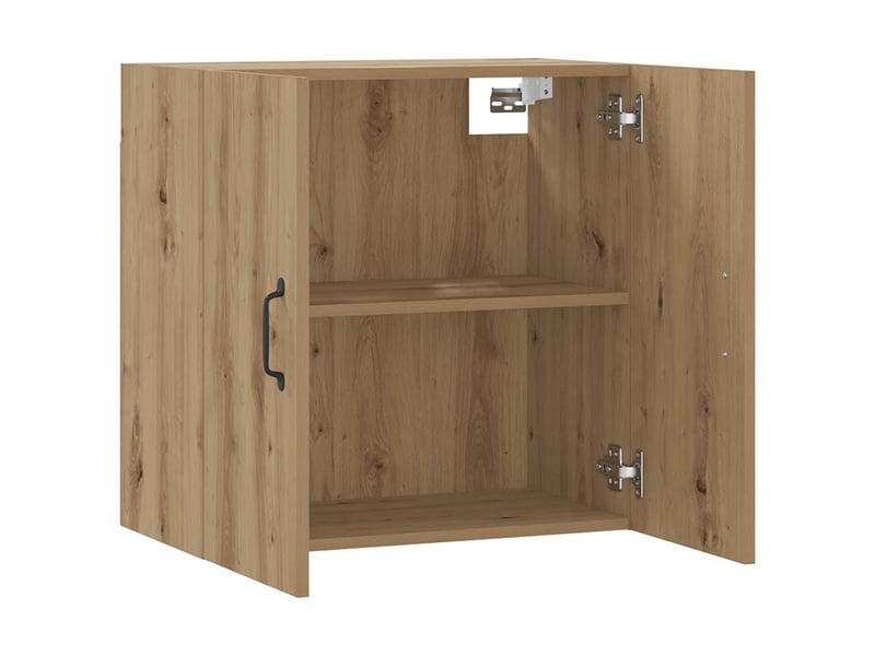  Armoire murale salon chêne artisanal 60x31x60cm bois d'ingénierie shl176  - Conforama D
