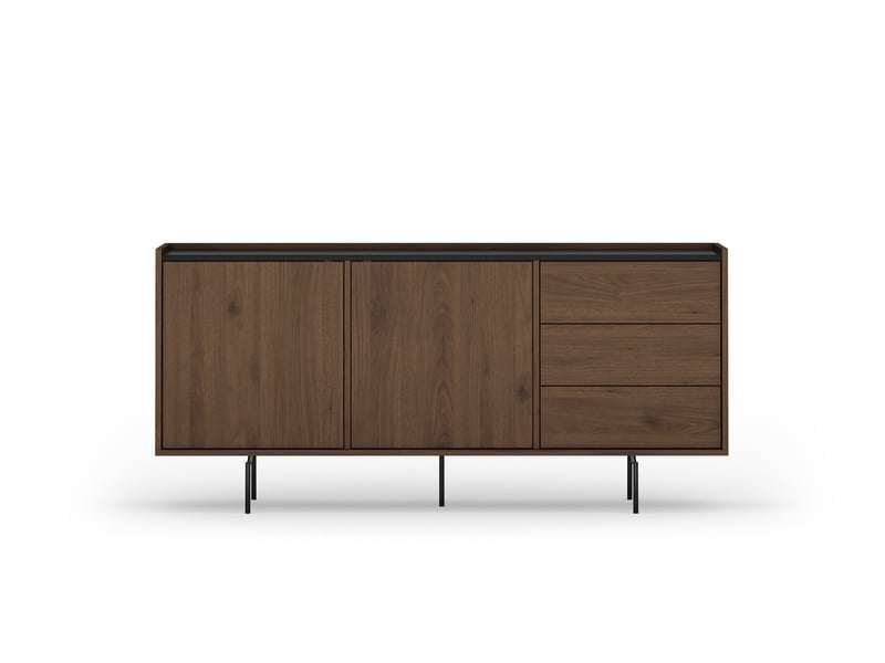 Bobochic buffet 2 portes 3 tiroirs 170 cm freda FREDA - Conforama A