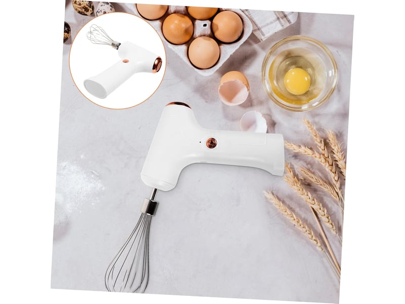  Batteur à œufs électrique portable pour monter les blancs d'œufs en neige et mélanger divers aliments GTR03808 - Conforama C