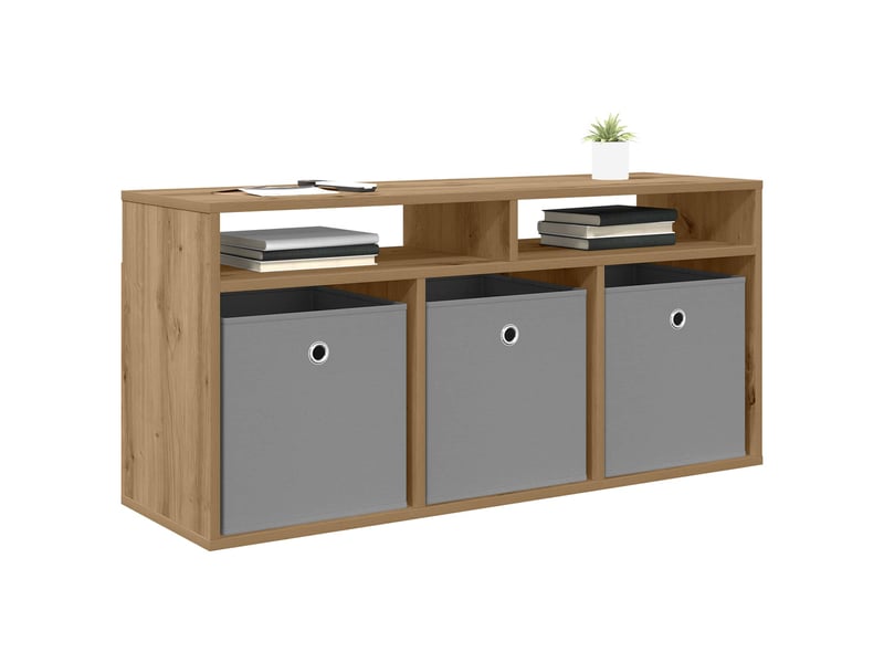  Meuble tv - basboard 102 x 32 x 48,5 cm chêne artisanal  - Conforama C