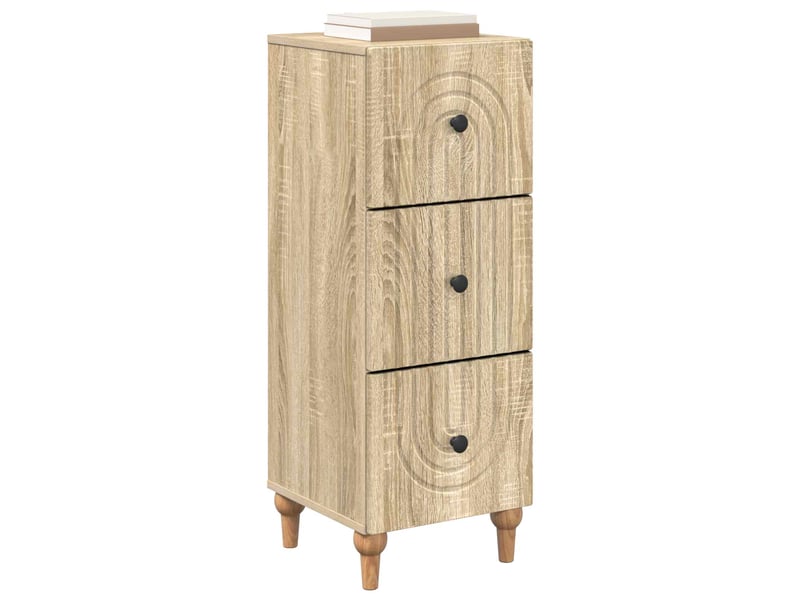  Armoire de rangement bureau, armoire à tiroirs 33 x 34.5 x 90 cm bois d'ingénierie shl2050  - Conforama C