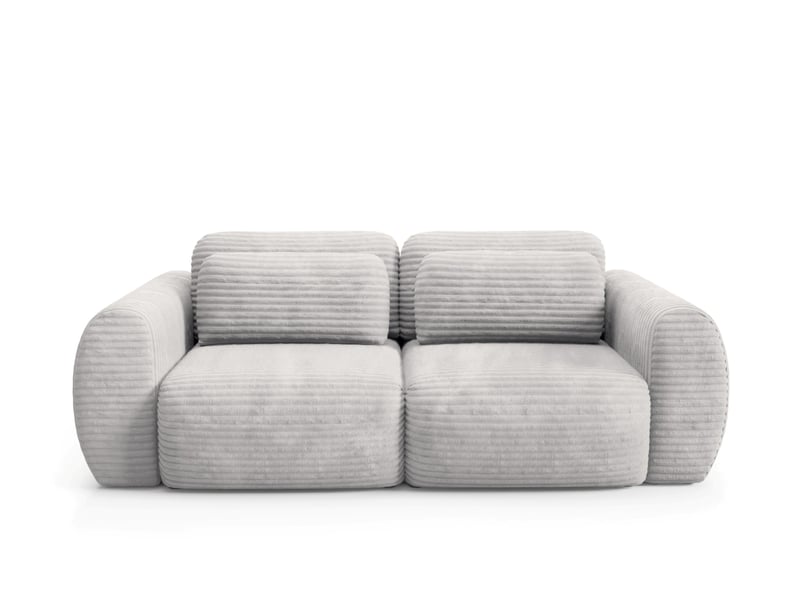  Canapé convertible premium cloud gris  - Conforama A