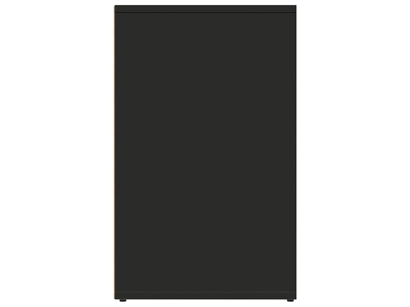 Meuble de rangement, armoire de dressing noir 80x40x65 cm bois d'ingénierie  - Conforama D