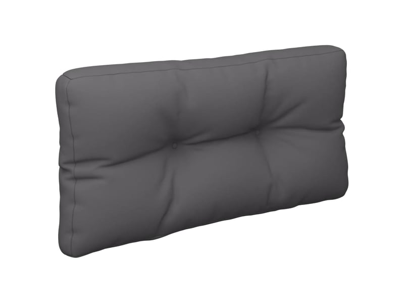  Lot de 2 coussins de palette, coussins de canapé anthracite tissu cf59478  - Conforama E