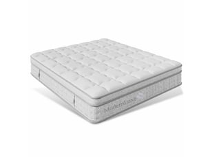 Matelas 180x200 cm <strong>MEULVA</strong> <strong></strong> Ressorts ensachés + mousse soutien Medium épaisseur 25 cm