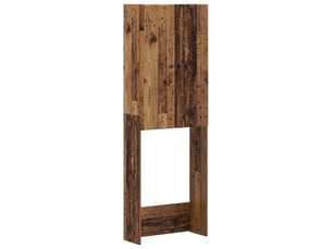 Armoire de toilette, meuble de toilette breda bois ancien 66x25.5x190 cm