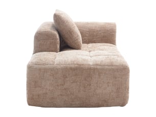 Fauteuil fixe  <strong>DZMDIP</strong> Tissu taupe