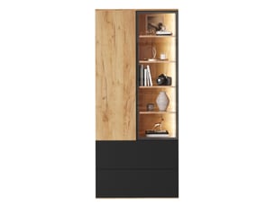 Vitrine coloris bicolore MODENUIT - 70 cmx160 cm