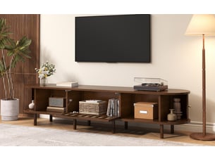 Meuble tv coloris naturel 180 cm PEXCHO