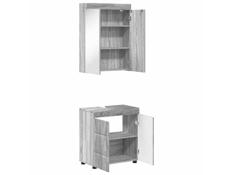  Ensemble de mobilier de salle de bain tulum 2 pièces cf64714  - Conforama E