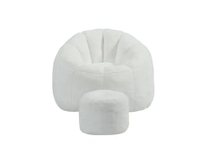 Fauteuil fixe <strong>MODENVIE</strong> <strong></strong> Polyester blanc