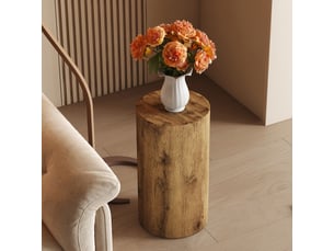 Table basse rond(e) coloris naturel <strong>HAUSS SPOLE</strong> <strong></strong> - 30 cmx30 cm